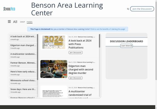 Benson Area Learning Center