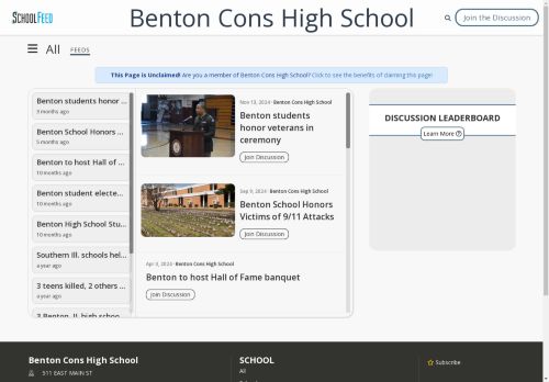Benton Cons High School