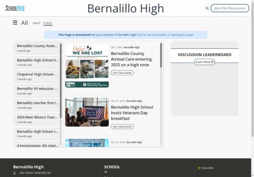 Bernalillo High