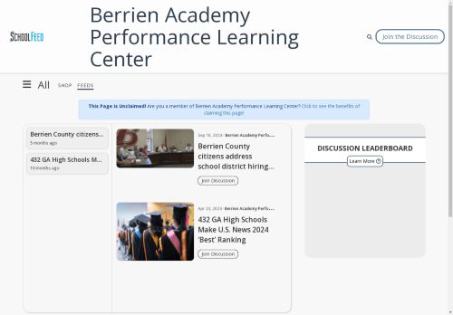 Berrien Academy Performance Learning Center