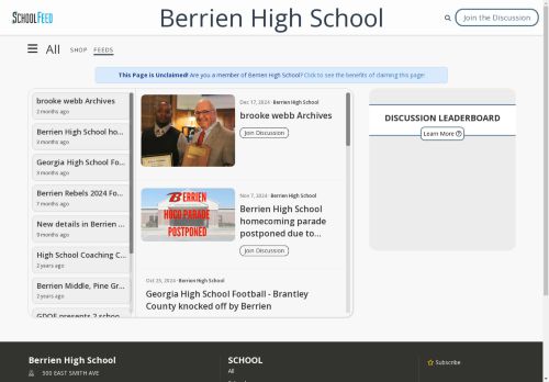 Berrien High School