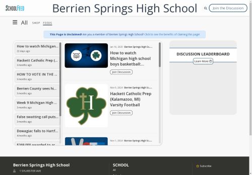 Berrien Springs High School