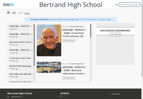 Bertrand High School