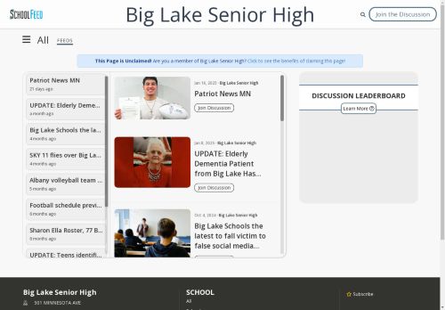 Big Lake Senior High
