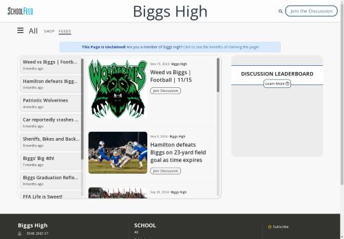 Biggs High