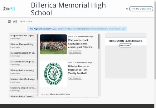 Billerica Memorial High School
