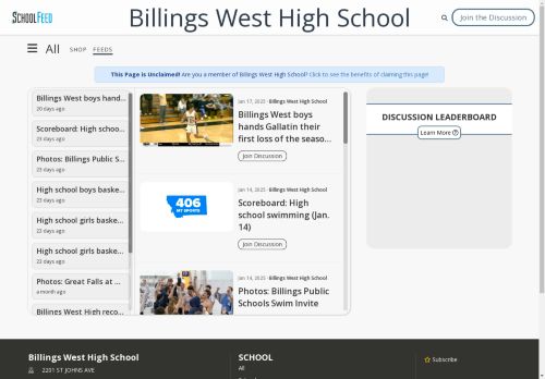 Billings West High School