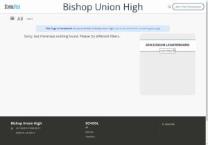 Bishop Union High