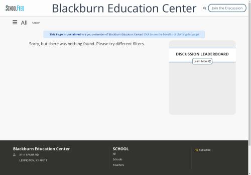 Blackburn Education Center