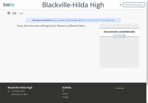 Blackville-Hilda High
