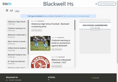 Blackwell Hs