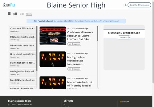 Blaine Senior High
