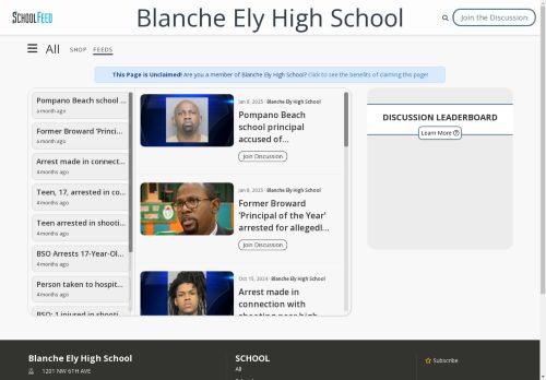 Blanche Ely High School