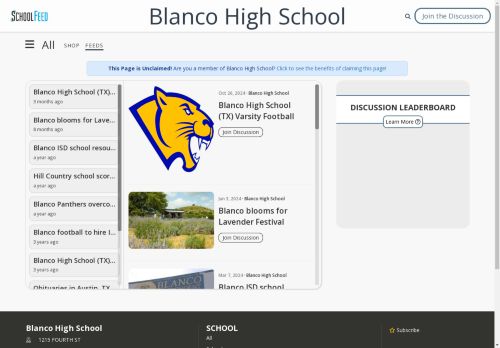 Blanco High School