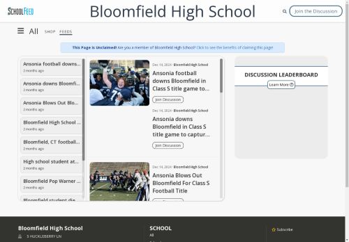 Bloomfield High School