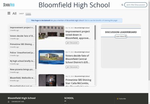 Bloomfield High School
