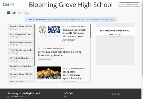 Blooming Grove High School