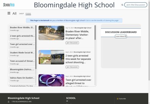Bloomingdale High School