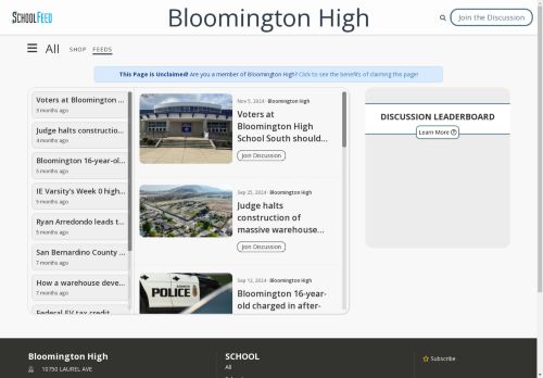 Bloomington High
