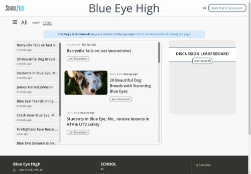 Blue Eye High