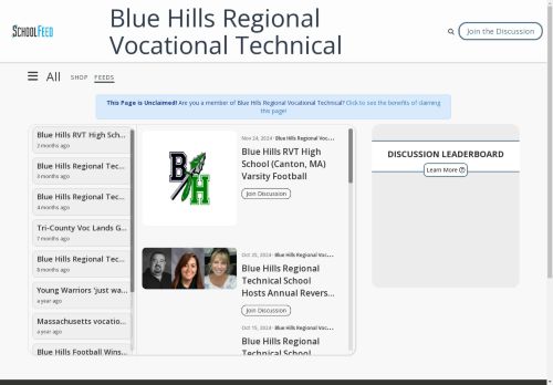 Blue Hills Regional Vocational Technical