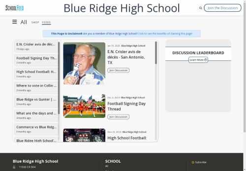 Blue Ridge High School