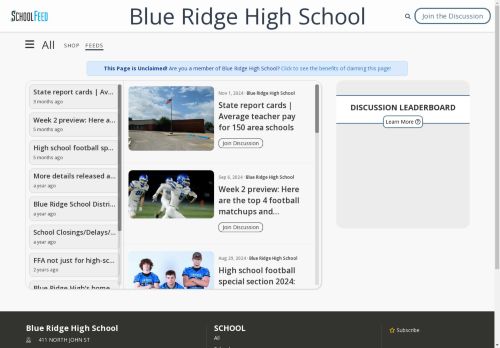 Blue Ridge High School