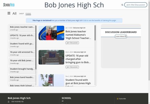 Bob Jones High Sch