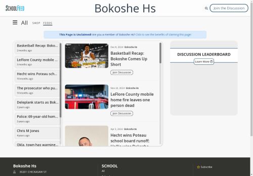Bokoshe Hs