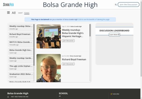 Bolsa Grande High