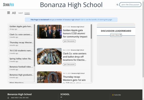Bonanza High School