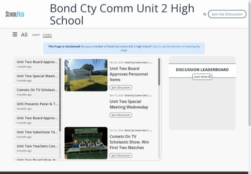 Bond Cty Comm Unit 2 High School