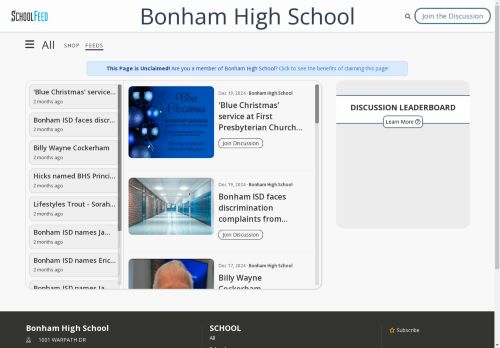 Bonham High School