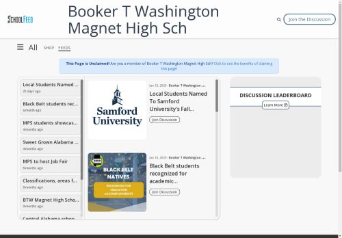 Booker T Washington Magnet High Sch