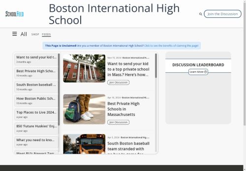 Boston International High School