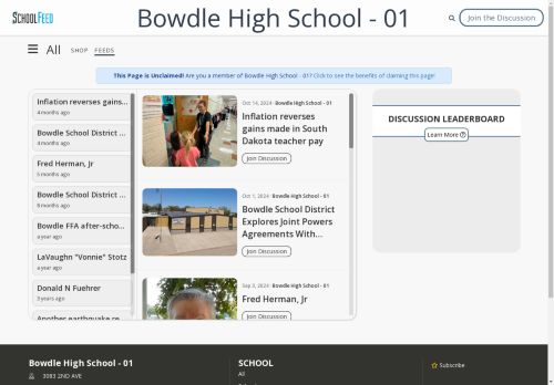 Bowdle High School - 01