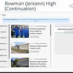 Bowman (Jereann) High (Continuation)