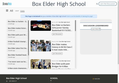 Box Elder High School