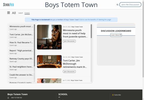 Boys Totem Town