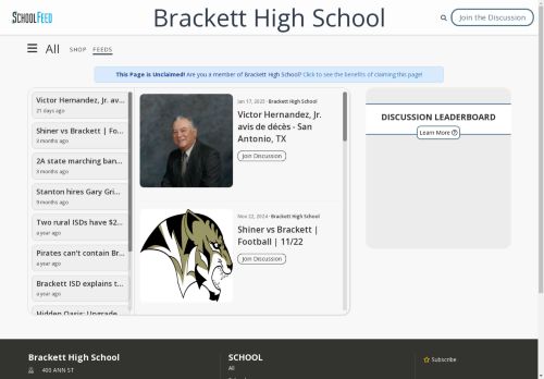 Brackett High School