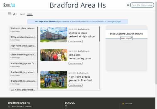Bradford Area Hs
