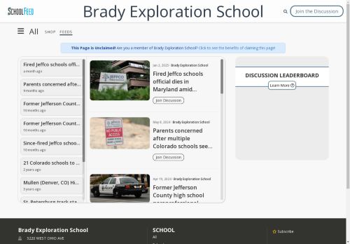 Brady Exploration School