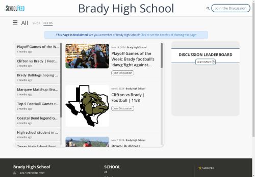 Brady High School