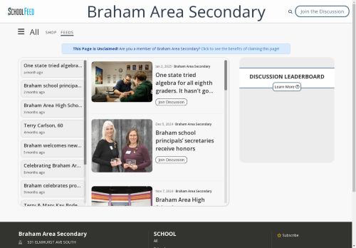 Braham Area Secondary