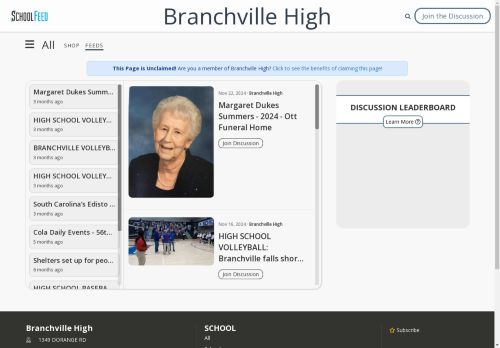 Branchville High