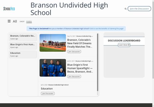 Branson Undivided High School