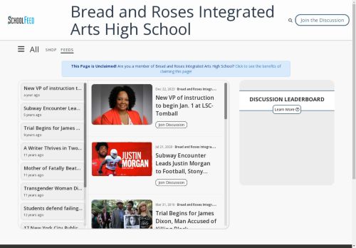 Bread and Roses Integrated Arts High School