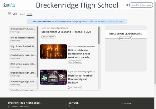 Breckenridge High School
