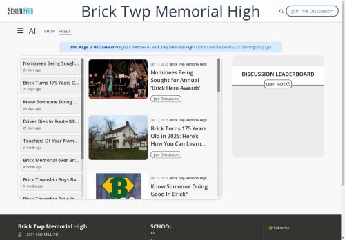 Brick Twp Memorial High