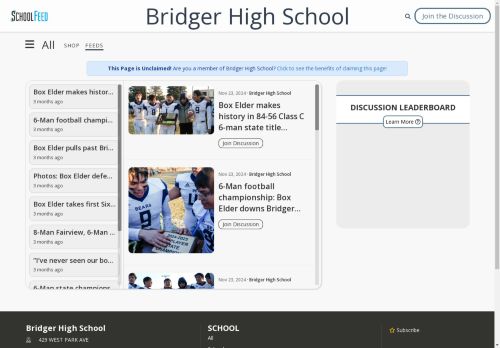 Bridger High School